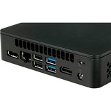 Intel® NUC 11 Essential Kit NUC11ATKPE barebone Zwart | Zonder besturingssysteem