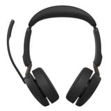 Jabra Evolve3 65 UC on-ear headset Zwart, USB-C with Dongle, Bluetooth 5.3