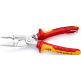 KNIPEX Elektro installatietang 13 96 200 T Rood/geel