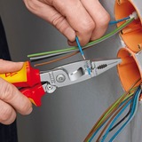 KNIPEX Elektro installatietang 13 96 200 T Rood/geel