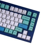 Keychron OEM Dye-Sub PBT Keycap-Set - Iceberg keycaps Wit/turquoise