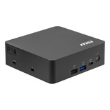 MSI Cubi NUC AI+ 3MG-003BEU barebone Zwart | Core Ultra 9 386H | Intel Graphics
