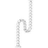 Neomounts ADS06-130WH Kabelgeleider - schroefbevestiging - universeel kabelgeleiding Wit