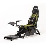 Next Level Racing Flight Simulator Boeing Military Edition racing simulator Zwart/groen