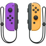 Nintendo Switch Joy-Con-controllerset gaming bewegingsbesturing Neonlila/neonoranje, 2 stuks