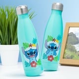 Paladone Disney: Lilo & Stitch - Stitch Metal Water Bottle drinkfles Blauwgroen