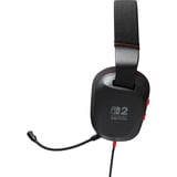PowerA Bedrade stereoheadset voor Nintendo Switch 2 over-ear gaming headset Zwart/rood, Nintendo Switch 2, Nintendo Switch – OLED Model, Nintendo Switch, Nintendo Switch Lite