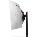 SAMSUNG Odyssey G9 G95SD 49" Curved UltraWide gaming monitor Zilver, 240 Hz, Display Port, HDMI, Micro HDMI, USB-C, WiFi 5, Free Sync Premium Pro