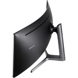 SAMSUNG QLED LC49RG90SSPXEN  49" Curved UltraWide gaming monitor Zwart, 2x DisplayPort, HDMI, 4x USB-A 3.2