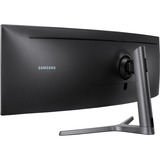 SAMSUNG QLED LC49RG90SSPXEN  49" Curved UltraWide gaming monitor Zwart, 2x DisplayPort, HDMI, 4x USB-A 3.2