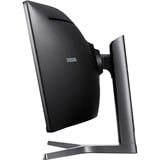 SAMSUNG QLED LC49RG90SSPXEN  49" Curved UltraWide gaming monitor Zwart, 2x DisplayPort, HDMI, 4x USB-A 3.2