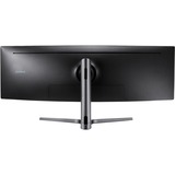 SAMSUNG QLED LC49RG90SSPXEN  49" Curved UltraWide gaming monitor Zwart, 2x DisplayPort, HDMI, 4x USB-A 3.2