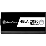 SilverStone HELA 2050 Platinum, 2050 Watt voeding  Zwart, 18x PCIe, Full Kabel-management