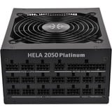 SilverStone HELA 2050 Platinum, 2050 Watt voeding  Zwart, 18x PCIe, Full Kabel-management
