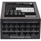 SilverStone HELA 2050 Platinum, 2050 Watt voeding  Zwart, 18x PCIe, Full Kabel-management