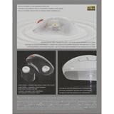SteelSeries Rival Pro Mini gaming muis Wit, 100 - 42.000 DPI, 8K, UWB / 6 GHz
