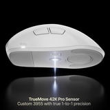 SteelSeries Rival Pro Mini gaming muis Wit, 100 - 42.000 DPI, 8K, UWB / 6 GHz