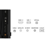 TCL 32S4K QLED TV 32" QLED Zwart, 2x HDMI, USB-A, WiFi, BlueTooth
