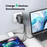 Ugreen Nexode 100W USB C Wall Charger - 4 Ports Zwart