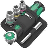 Wera 8009 Zyklop Pocket Set 2 bitset Zwart/groen, 18‑delig