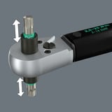Wera Click-Torque Lock A 6 R/L draaimomentsleutel Zwart/groen