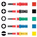 Wera Kraftform Kompakt VDE Big Pack 1 schroevendraaier Geel/rood, 26‑delig
