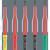 Wera Kraftform Kompakt VDE Big Pack 1 schroevendraaier Geel/rood, 26‑delig