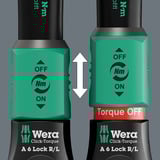 Wera  draaimomentsleutel Zwart/groen