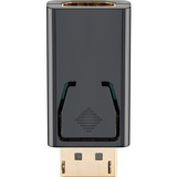 goobay Adapter DisplayPort > HDMI Zwart, Passief, Verguld, Bulk