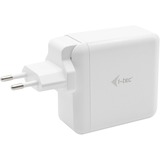 i-tec USB-C Travel Charger 60W+USB-A 18W Wit