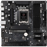 ASRock B760M PG LIGHTNING socket 1700 moederbord Zwart/grijs, RAID, 2.5Gb-LAN, Sound, µATX
