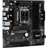 ASRock B760M PG LIGHTNING socket 1700 moederbord Zwart/grijs, RAID, 2.5Gb-LAN, Sound, µATX