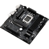 ASRock B760M PG LIGHTNING socket 1700 moederbord Zwart/grijs, RAID, 2.5Gb-LAN, WLAN, BT, Sound, µATX