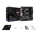 ASRock B760M PG LIGHTNING socket 1700 moederbord Zwart/grijs, RAID, 2.5Gb-LAN, WLAN, BT, Sound, µATX