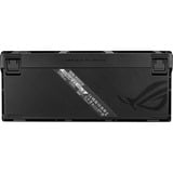 ASUS ROG Azoth RGB mechanisch gaming toetsenbord Gunmetal, US lay-out (QWERTY), ROG NX Red, 80% (TKL)	, Hot-swappable, Bluetooth, 2.4 GHz, USB 2.0