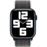 Apple Geweven sportbandje - Middernacht (45 mm) horlogeband Donkergrijs