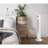 Bestron AFT760W Torenventilator Wit, Hoogte 78 cm | incl. timer