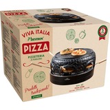 Bestron APD400Z Pizzetteria voor 4 personen pizzaoven Zwart