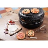 Bestron APD400Z Pizzetteria voor 4 personen pizzaoven Zwart