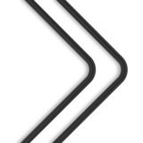 EKWB EK-Loop MetalTube 12mm 0.8m Preb 90°  bk buis Zwart