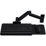 Ergotron LX Pro Wall Keyboard Arm bevestiging Zwart