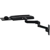 Ergotron LX Pro Wall Keyboard Arm bevestiging Zwart