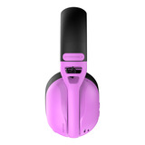 Hator Hyperpunk 3 Wireless - Cyber-Violet over-ear gaming headset Paars, 2.4GHz, Bluetooth 5.4, USB-C