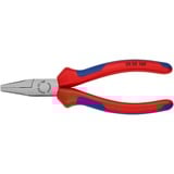 KNIPEX Platbuigtang 20 02 160 grijptang Rood/blauw
