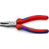 KNIPEX Platbuigtang 20 02 160 grijptang Rood/blauw