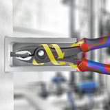 KNIPEX TwinGrip Voorgrijptang 82 02 200 Rood/blauw