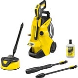 Kärcher Hogedrukreiniger K 4 Power Control Flex Home Geel/zwart, Oppervlaktereiniger T 5, steen- en gevelreiniger, 3-in-1