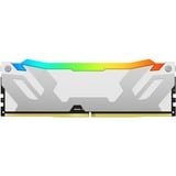 Kingston FURY 32 GB DDR5-6000 Kit werkgeheugen Wit, KF560C32RWAK2-32, Renegade RGB, XMP