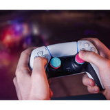 KontrolFreek Action Adventure Thumbsticks - Heist Edition analoge stick Roze/blauw, Playstation 5, Playstation 4