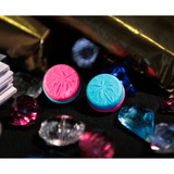 KontrolFreek Action Adventure Thumbsticks - Heist Edition analoge stick Roze/blauw, Playstation 5, Playstation 4